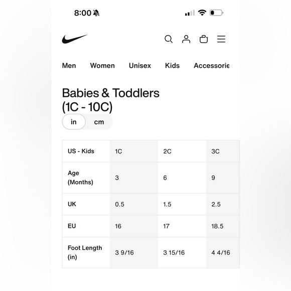 Nike Air Force 1 Crib Sneakers - Picture 7 of 7